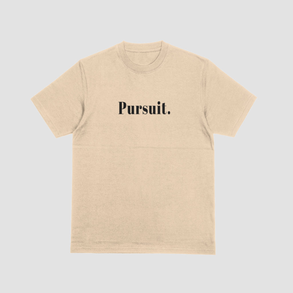 PURSUIT X DONEBYDOLPH BEIGE GRAPHIC TEE