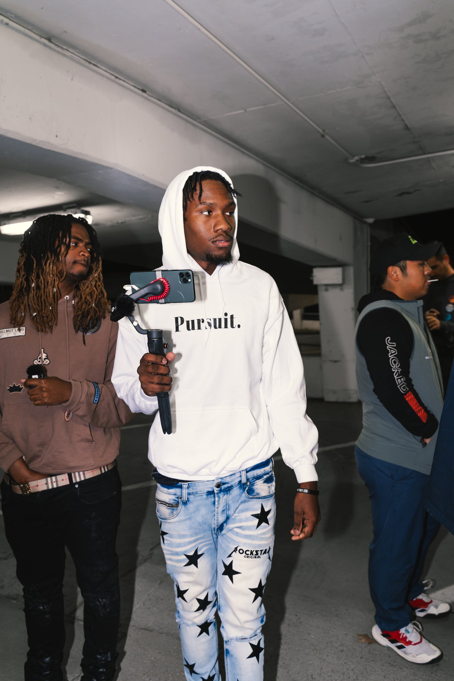 PURSUIT X DONEBYDOLPH COLLAB WHITE BOX LOGO HOODIE