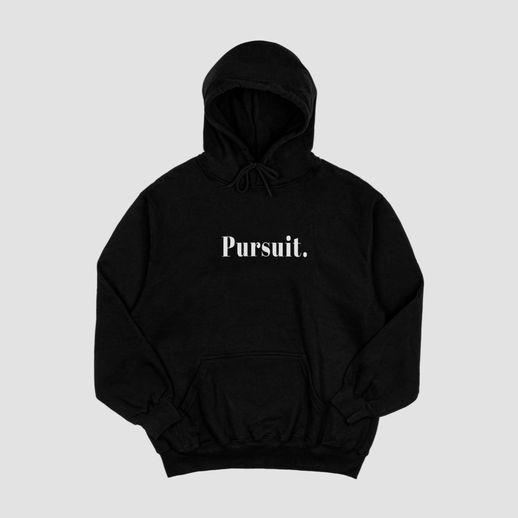 PURSUIT X DONEBYDOLPH COLLAB BLACK BOX LOGO HOODIE